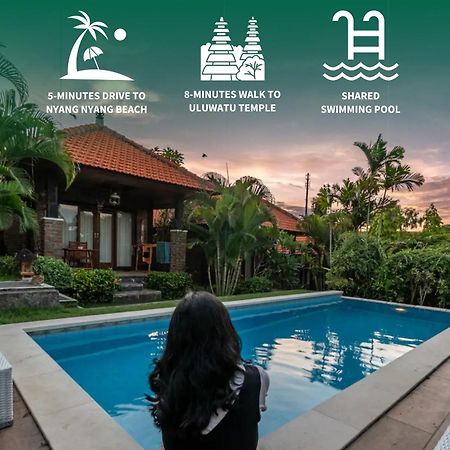 Ferienwohnung Kubu Nyang Nyang Uluwatu By Bukit Vista Exterior foto